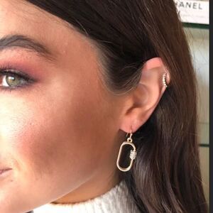 NWT Carabiner Drop Earrings